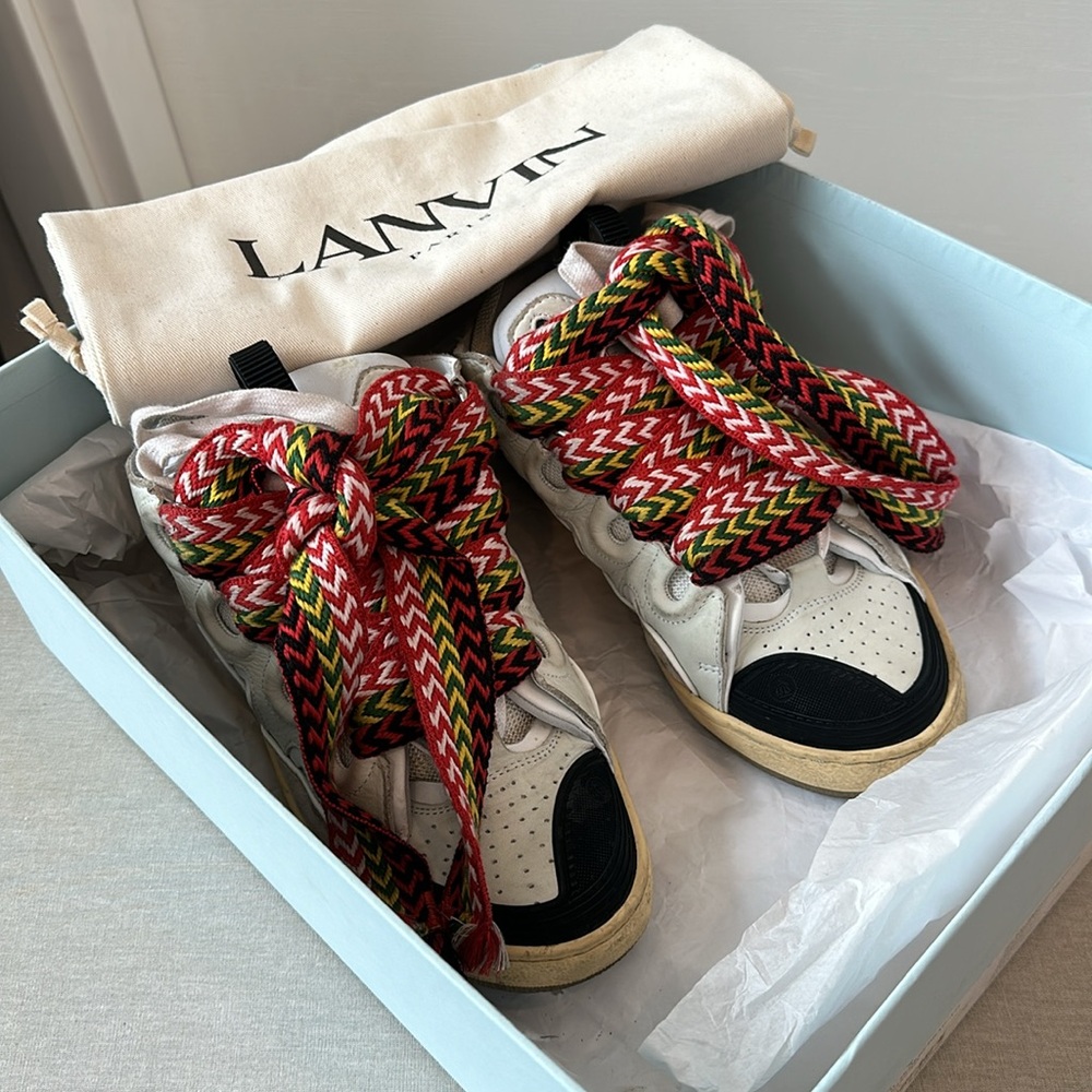 Lanvin Curb Sneakers // Size 39 // Great Condition // Ships Immediately